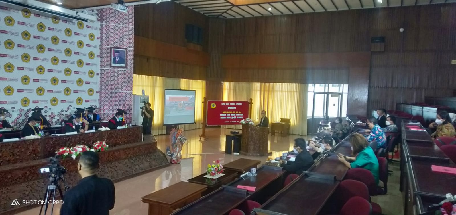 Ujian Terbuka David Hardjo Fakultas Hukum Untag Surabaya