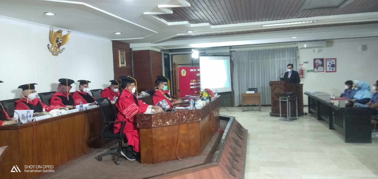 Ujian Terbuka R. Arif Muljohadi Fakultas Hukum Untag Surabaya