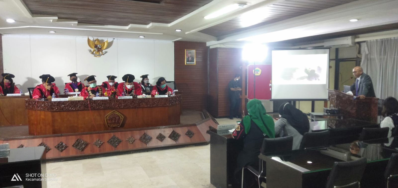 Ujian Terbuka Dani Teguh Wibowo Fakultas Hukum Untag Surabaya