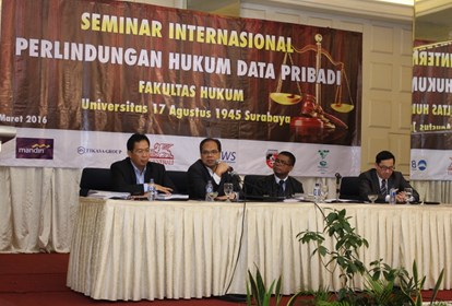 Seminar Internasional Perlindungan Hukum Data Pribadi