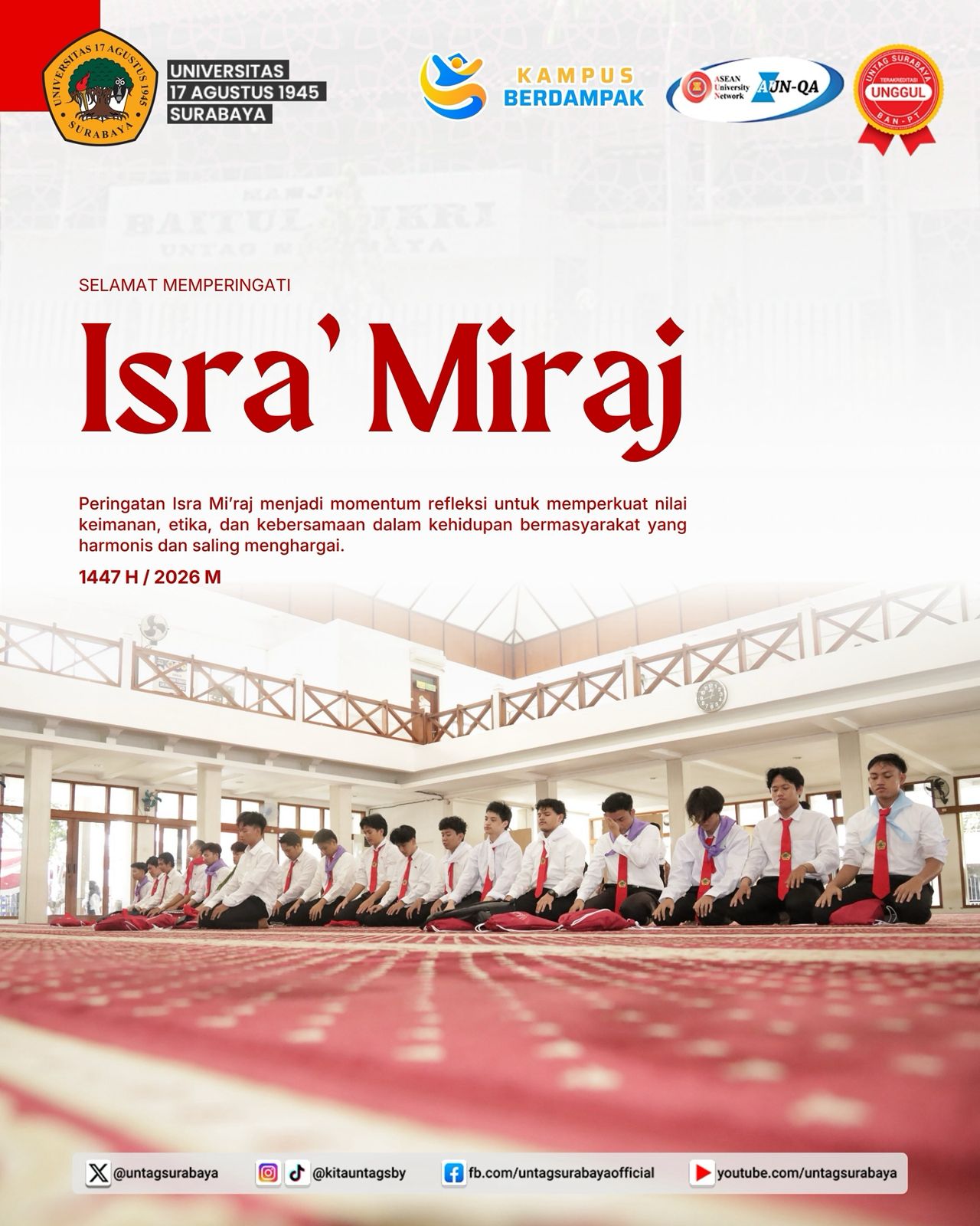 Selamat memperingati isra