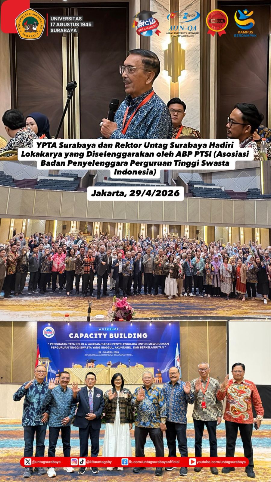 Pelaksanaan workshop capacity building