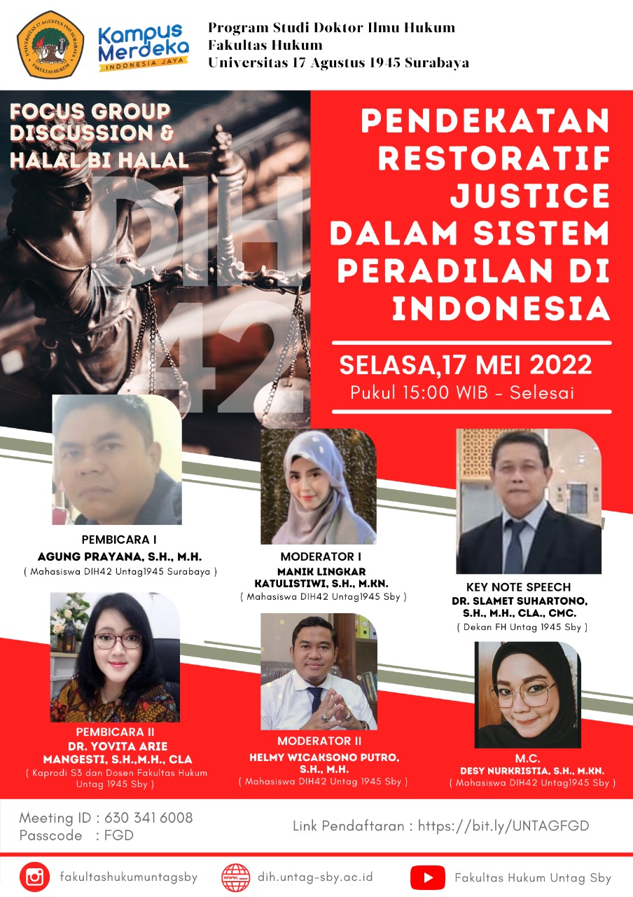 Pendekatan Restoratif Justice dalam Sistem Peradilan di Indonesia
