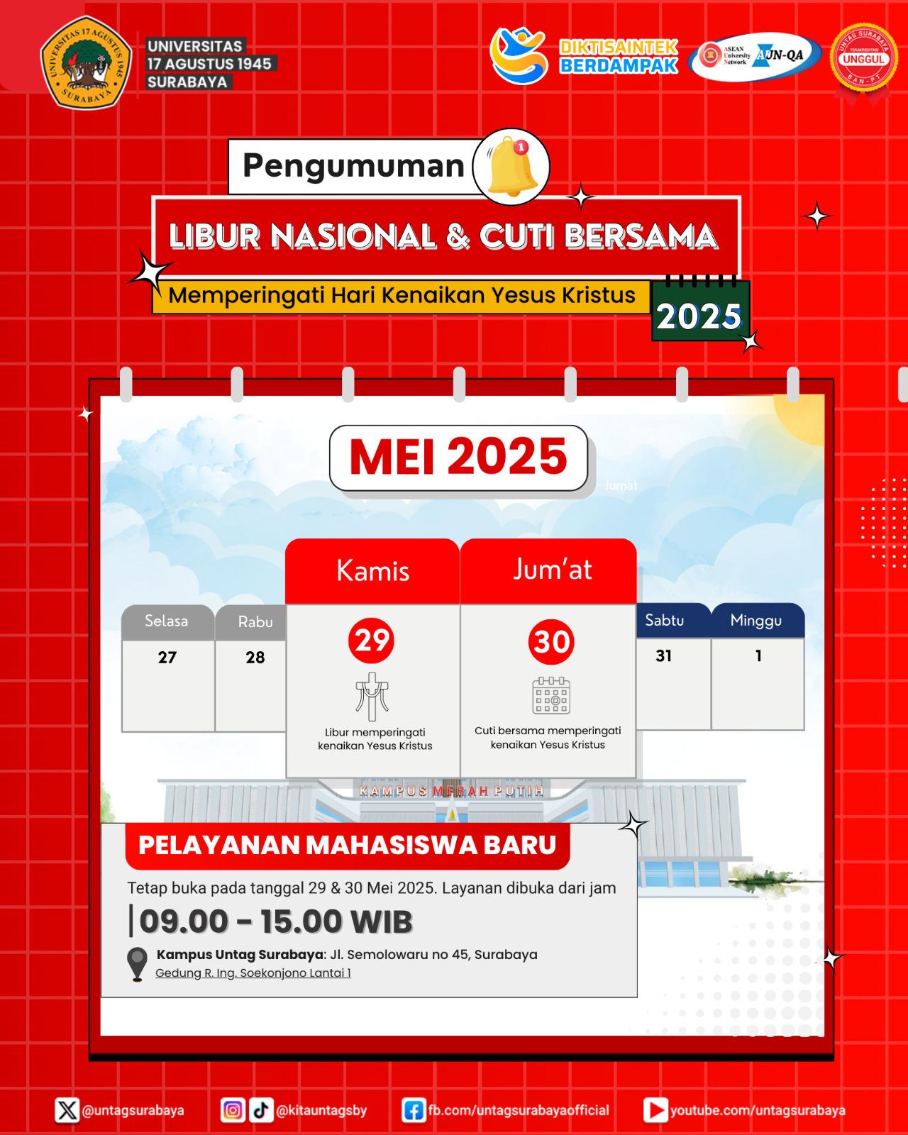 Libur Nasional & Cuti Bersama