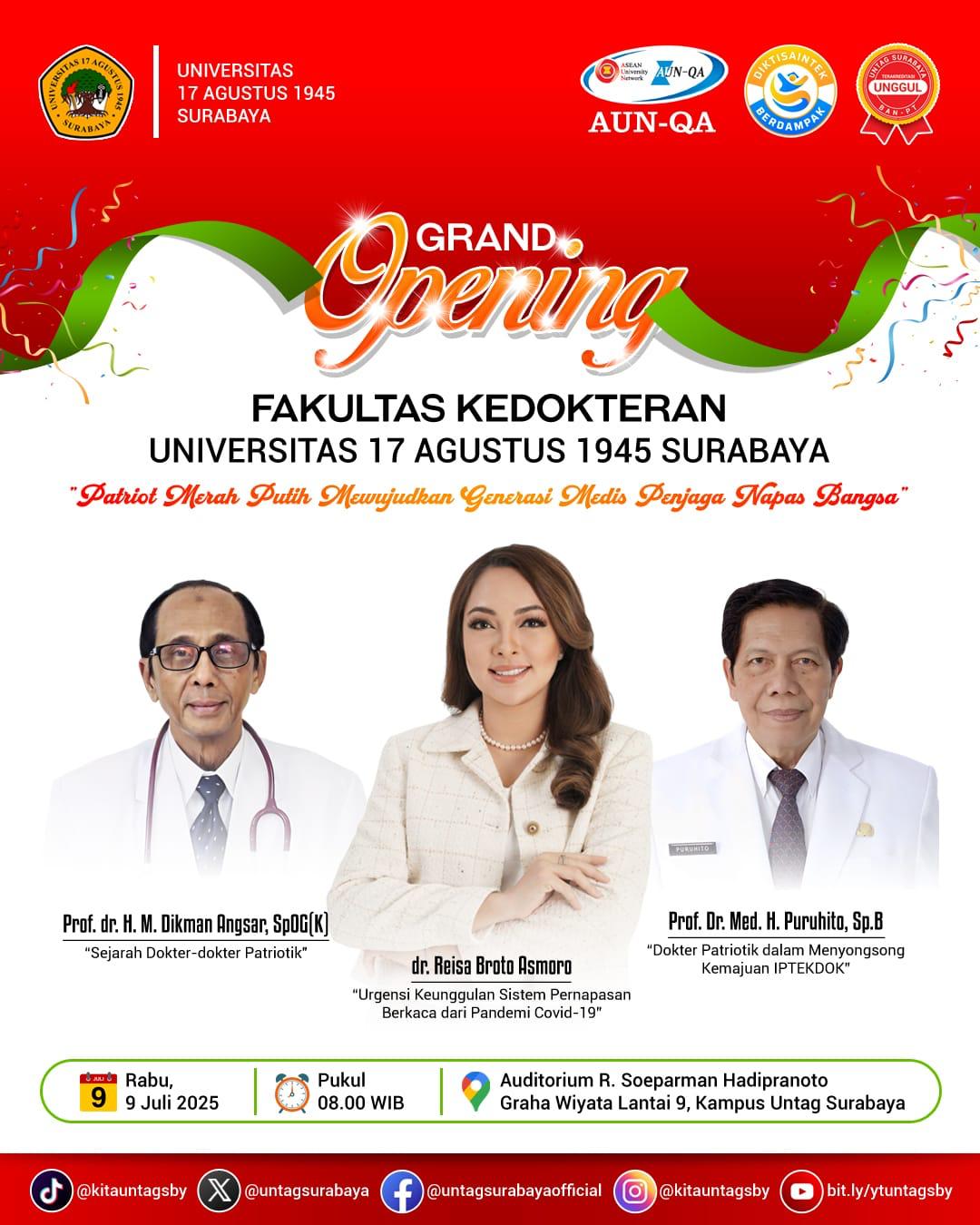 Grand Opening Fakultas Kedokteran