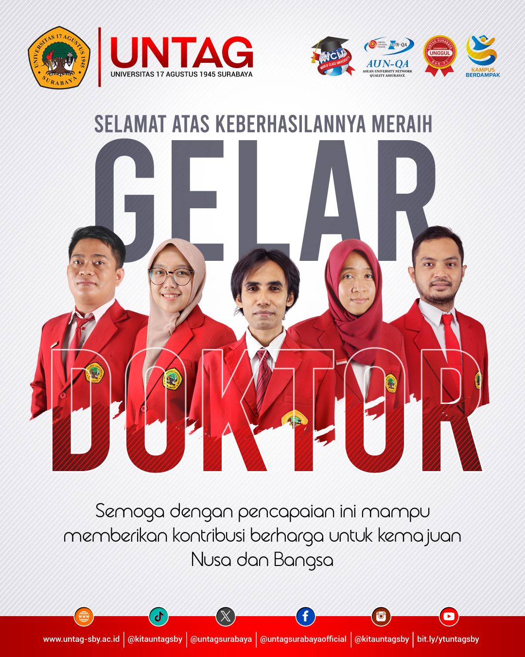 Selamat atas Gelasr Doktor